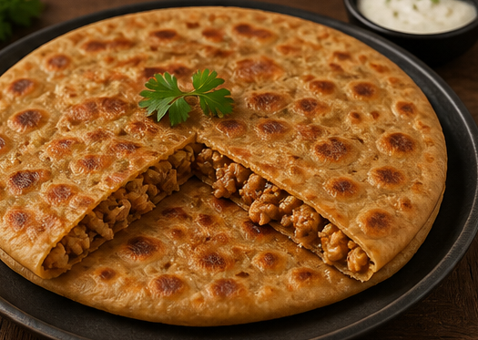 Chicken Keema Paratha